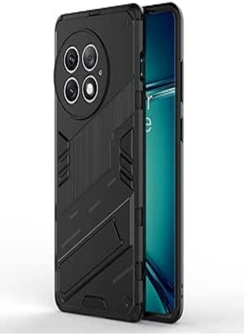 compatible with OnePlus Ace 2 Pro Shockproof protective case and cover with stand and camera protection, compatible with OnePlus Ace 2 Pro (Black)