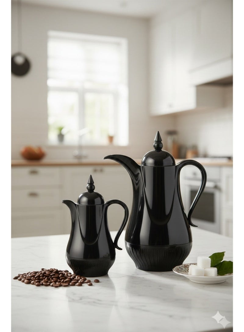 ريجال طقم فلاسكة حرارية ريجال – 2 قطعة – سعة 1.0 + 1.0 لتر - Image 2