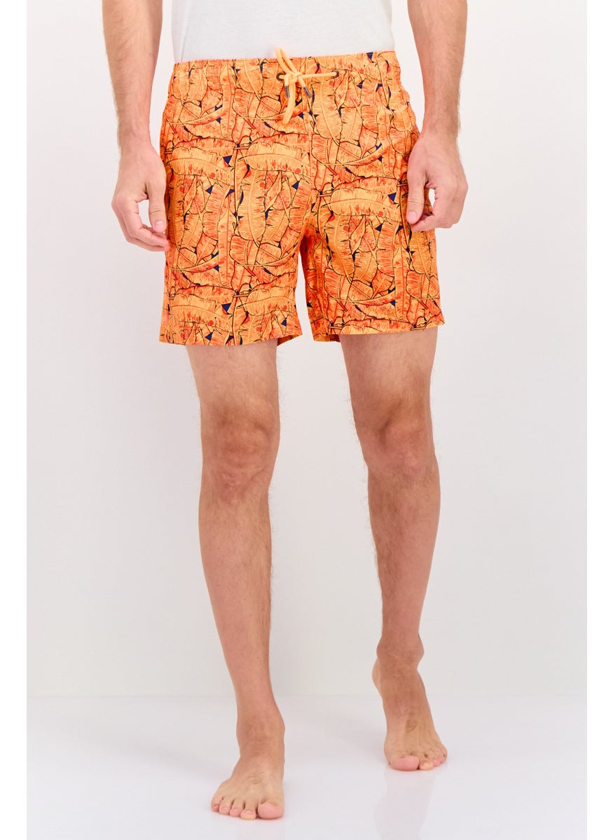 Men Drawstring Allover Print Swim Short, Orange - pzsku/Z736EC2F290BFFF326F7AZ/45/_/1737641981/20b668e7-194c-4ef5-8260-fbf8252d2348