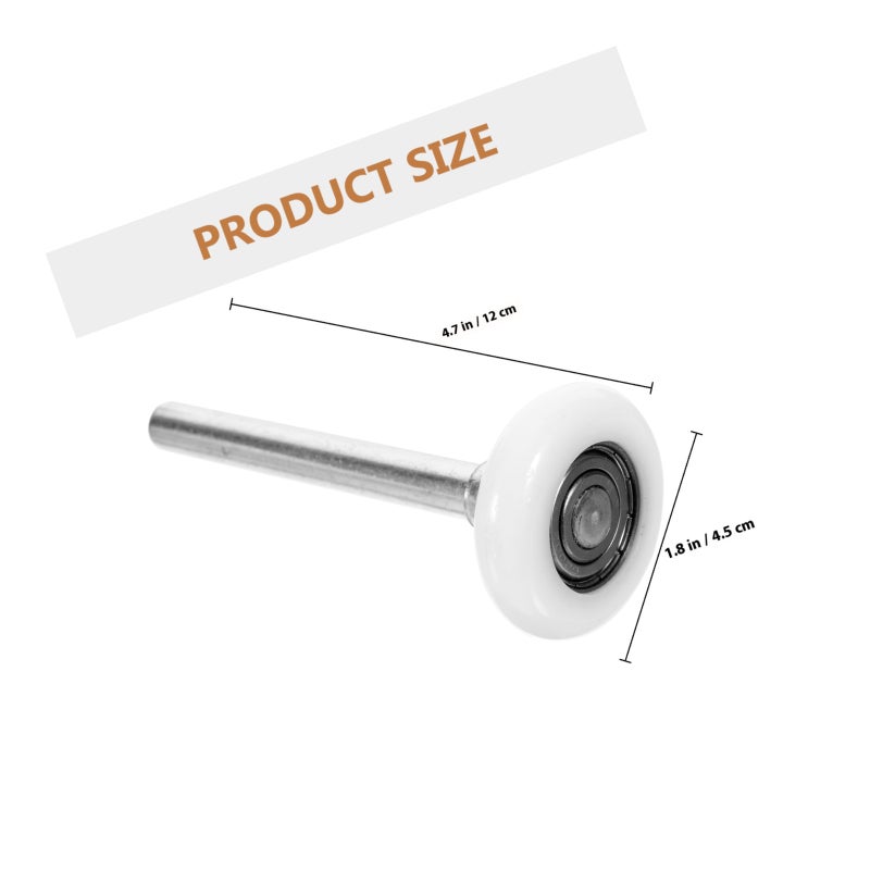 Heavy Duty Ball-bearings Nylon Garage Door Rollers With Stem - Image 2