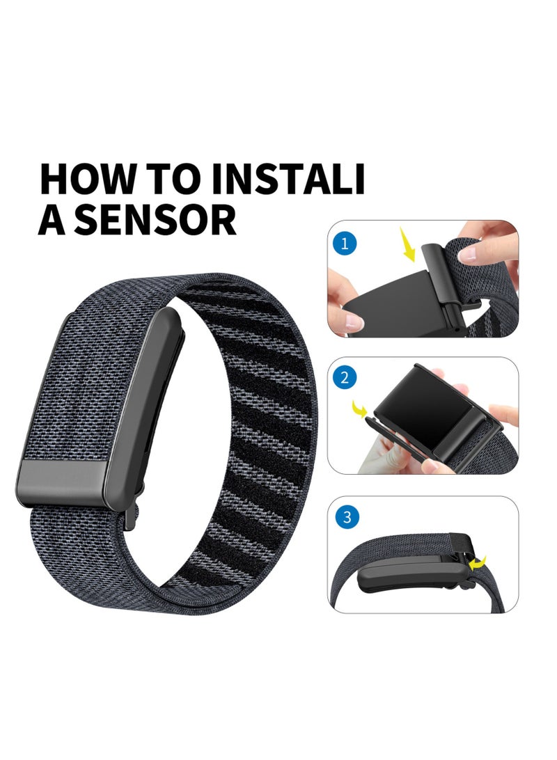 Watch Band for WHOOP 5.0 Health and Fitness Wearable  (Not applicable to ECG version)Regular version strap, Nylon Watch Strap, Fitness & Activity Tracker, Stylish and Adjustable Wristband, Easy to Use Replacement Band Perfect for Every Occasion