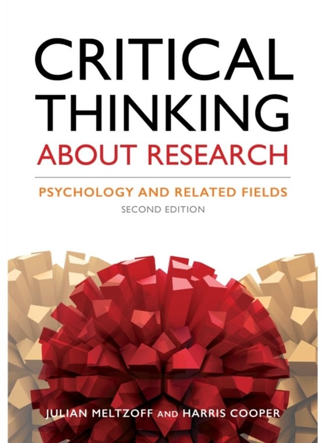 Critical Thinking About Research Psychology and Related Fields - Paperback