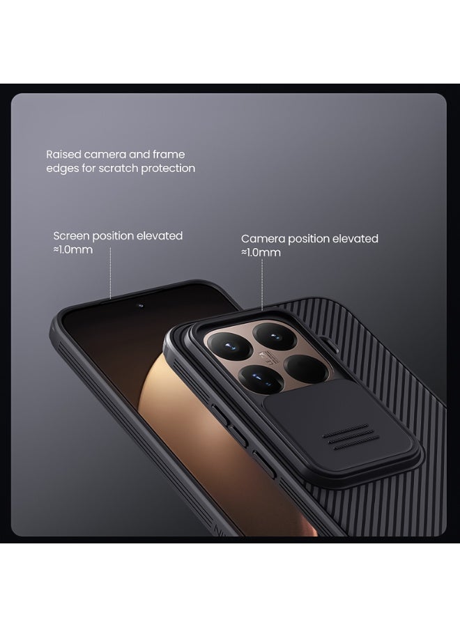 Nillkin For Xiaomi 15T Pro Case TPU+PC Shockproof Bumper, Camera Lens Protection Slide Back Cover, Anti-Fingerprint Slim Fit Mobile Phone Casing - Image 5