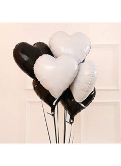 18 Inch White Heart Balloons Foil Balloons Mylar Balloons For Party Decoration Pack Of 20 - pzsku/Z736EF3A9CFD9154D3A5DZ/45/_/1721982067/19663bbf-baf5-4d7c-b9fd-8b8303ec060b