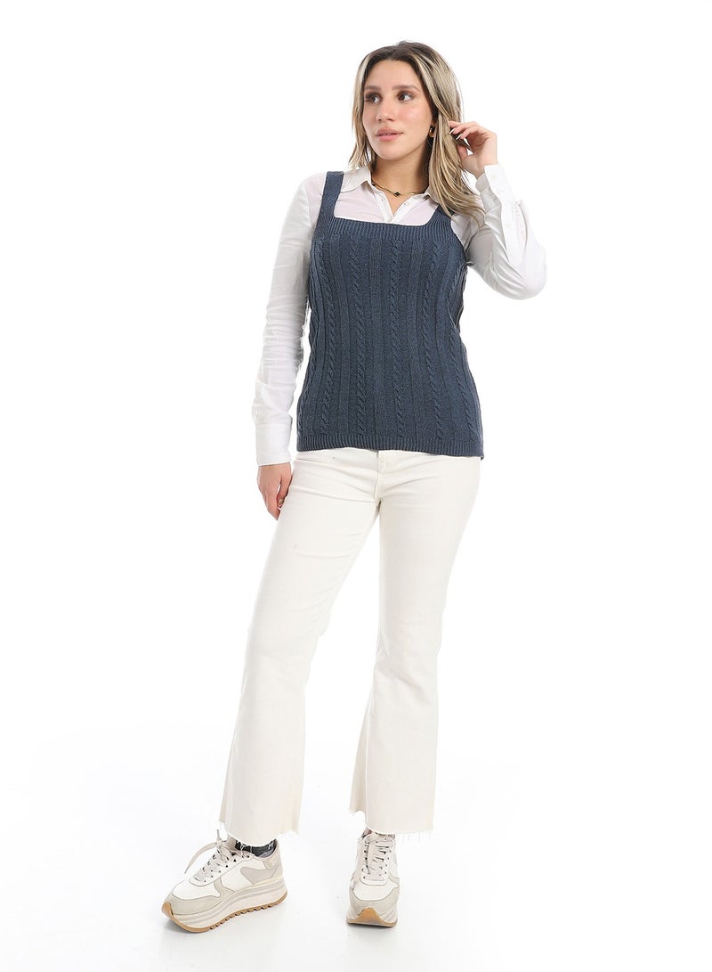 سيزار توب صوف حريمي - Image 5