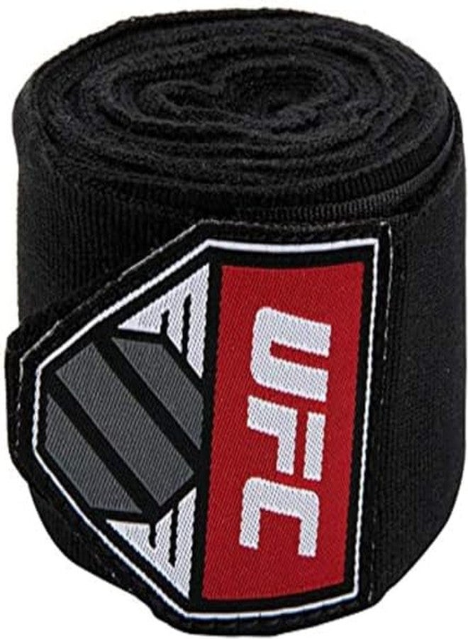 UFC 4.5m Hand Wraps, Color- Black - Image 3