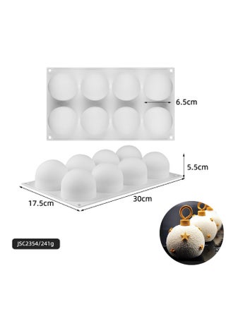 JSC2354 8-ball set white