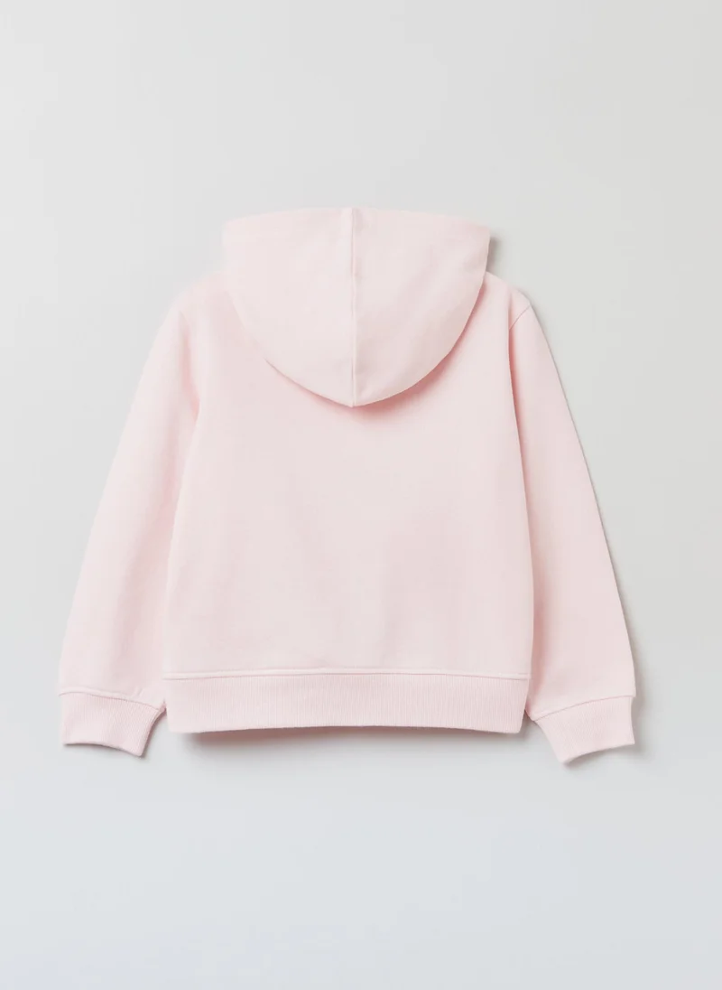 Ovs Ovs Girls Full-Zip Printed Hoodie