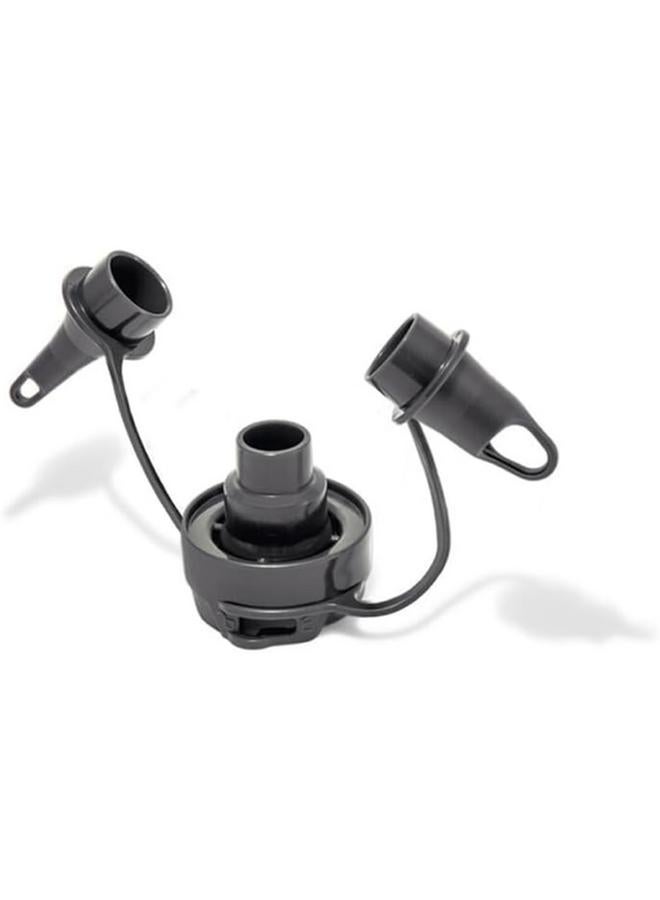 INTEX Lightweight and Portable Mini Quickfill USB Air Pump Black and Orange INT66635 - Image 4