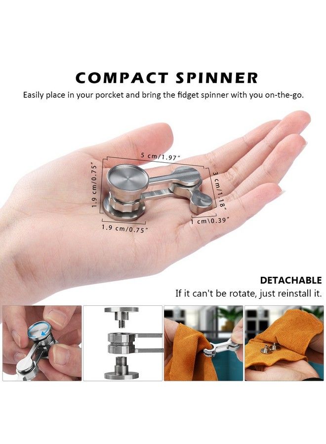 Duomishu Antianxiety Fidget Spinner Fidget Hand Toys Focus Finger Spinning Toy For Kid And Adult Relieving Stress Boredom Adhd Autism - Image 5