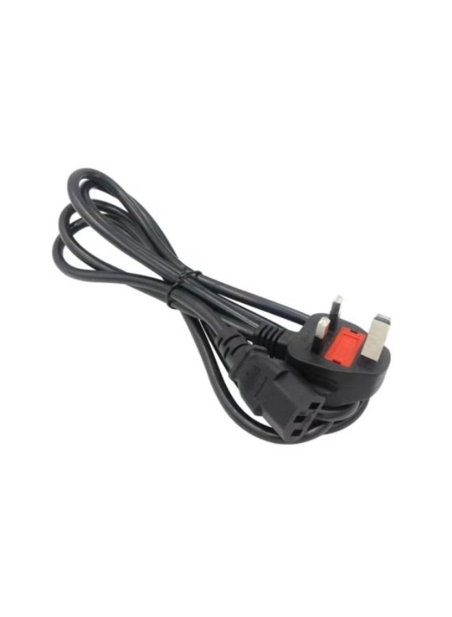 Terabyte Desktop power cable 3 Pin UK Europe power cord 3 pin desktop power cable LAptop, TV Monitor, Printers, Photo copier, LED,LCD Smart TVs - 1.5m Kettle Lead with support up to 220V, With fuse protection. - Image 1