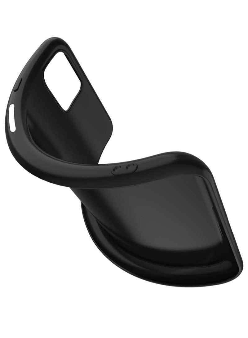 erorex Samsung Galaxy A52 And A52s Case Back Soft Case With Anti Slip Hand Grip And Camera Protection Back Cover Black - Image 3