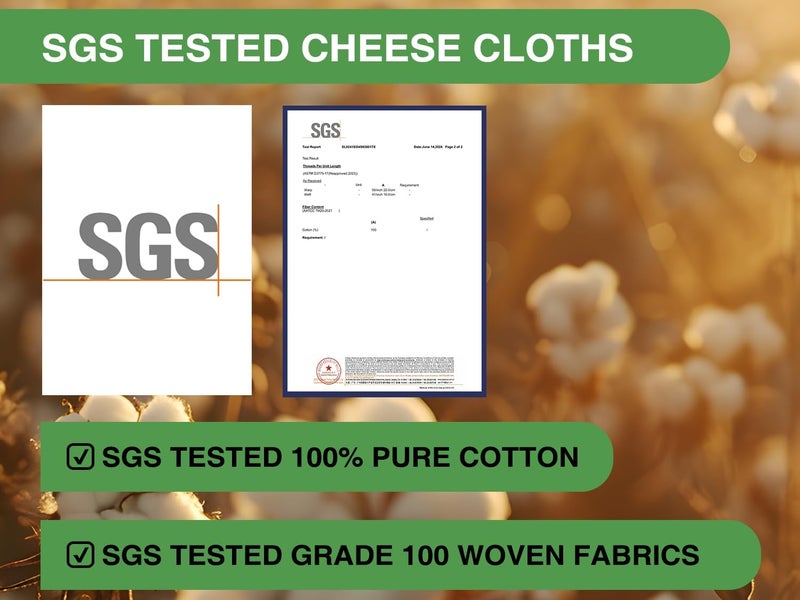 Olicity Cheese Cloths, Grade 100, 45 Sq Feet, Reusable Cheese Cloth with Closed Edges Fabric Fine Mesh Cloth, Unbleached Cotton Muslin Cheesecloth for Straining, Baking, Milk, Free Cutting - 5 Yards - Image 2