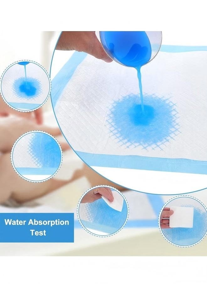 Generic Baby Changing Pads Incontinence Underpads Disposable Diaper Changing Pads Waterproof Baby Changing Pads Ventilation Waterproof Leak Proof Rapid Drying Thicken And High Absorption Seamless Changing Pad  For Kids Adults Elderly 60*90cm  - Image 4