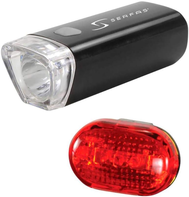 Serfas Battery Head Light Tl  415 Tail Light 90 lm - Image 1