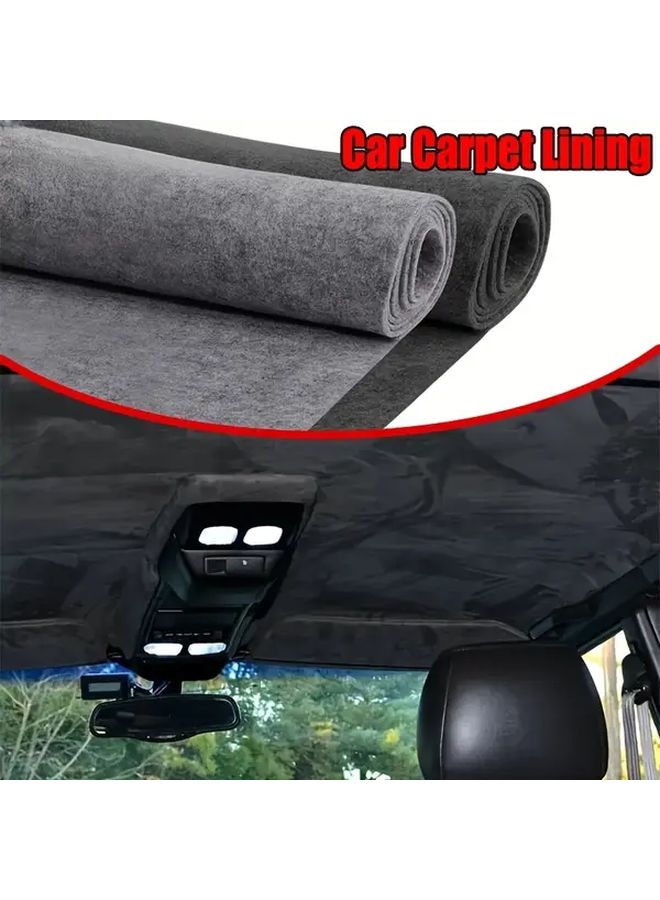 Black Self Adhesive Carpet Lining 4 Way Retractable For Car Home And RV - Image 2