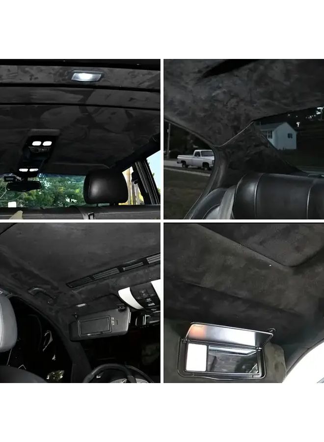 Black Self Adhesive Carpet Lining 4 Way Retractable For Car Home And RV - Image 5