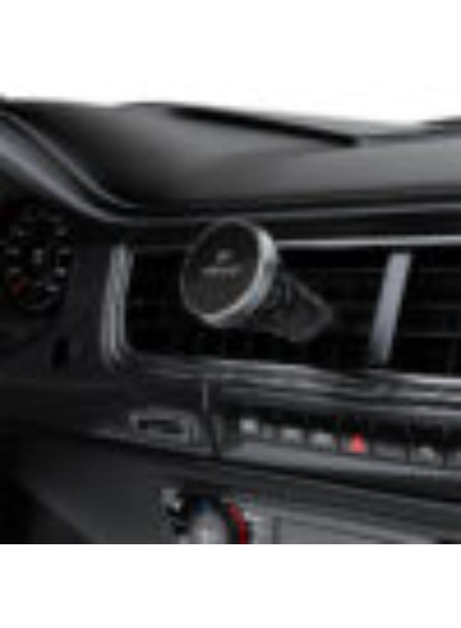 ACEFAST Fast Qi2 Wireless Charger Magnetic Car Holder D40, 15W Output, Secure Air Vent Hook Clip, Fast and Efficient Phone Cooler - Black - Image 3