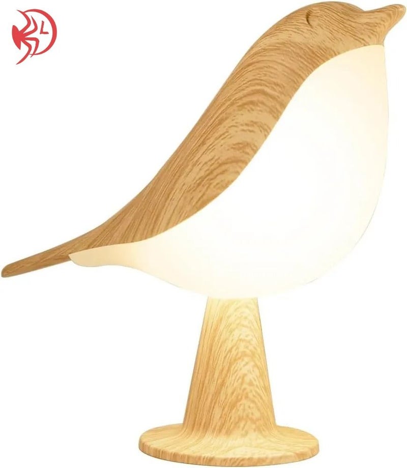 Small Table Lamp, Bird Lamp with 3 Color Temperatures and Touch Sensor, Rechargeable Battery - Image 2
