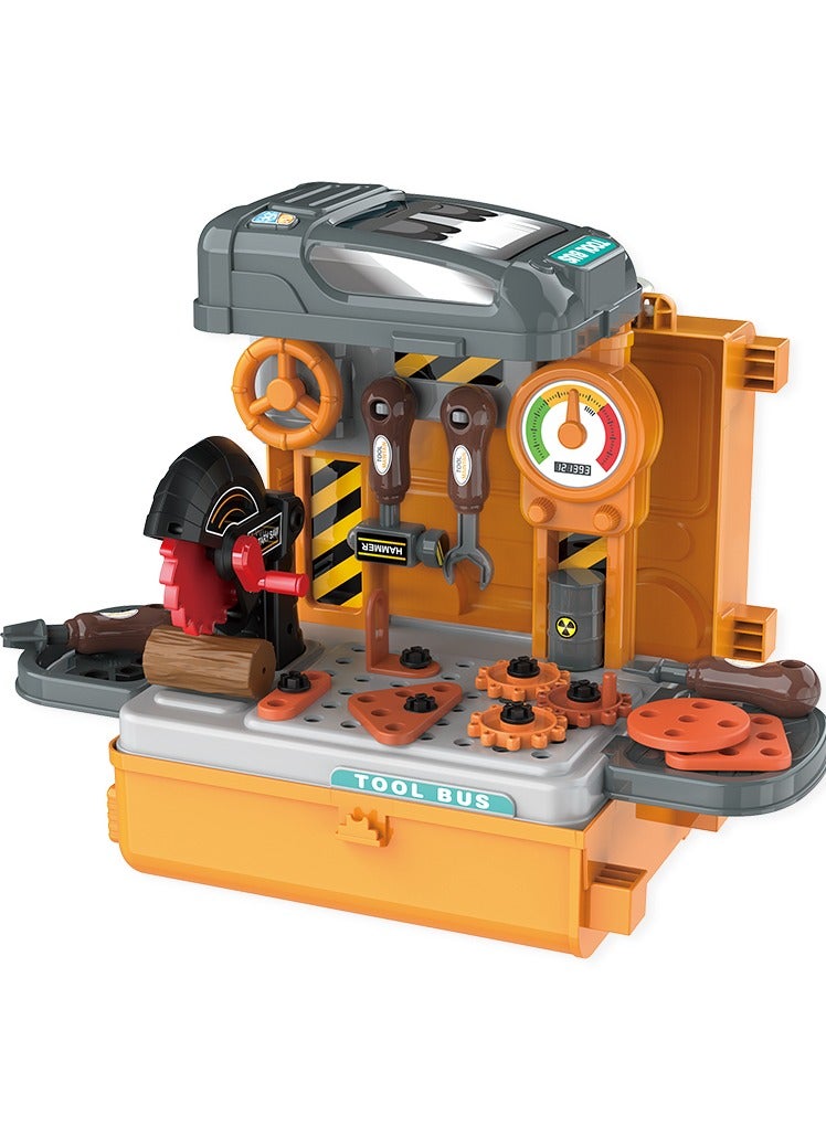 BOWA 39 Pcs Tool Playset in Bus Theme for Kids - Image 1