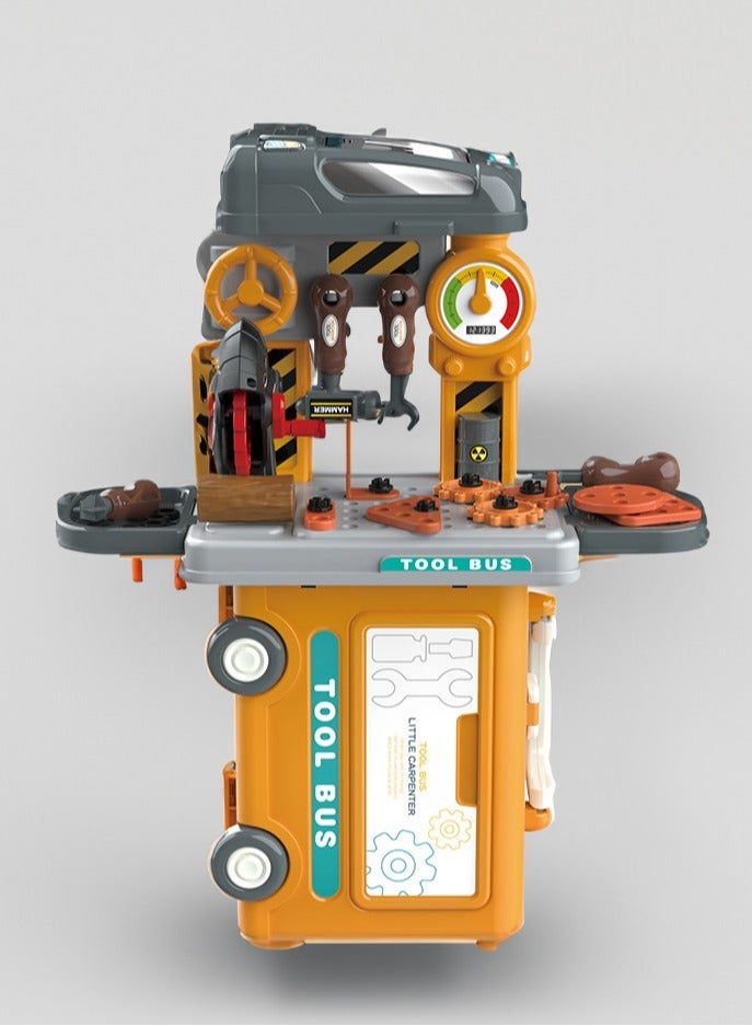 BOWA 39 Pcs Tool Playset in Bus Theme for Kids - Image 4