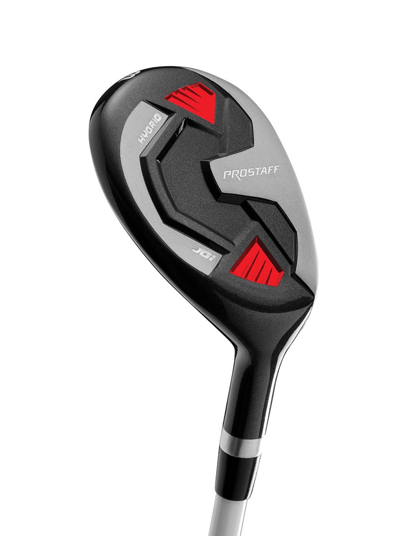 Wilson Golf Pro Staff Junior Game Improvement Large Club Set for Children from 11-14 Years, Body Size 142-160 cm, Right-Handers, Graphite, Including Carrybag, Red - Image 5