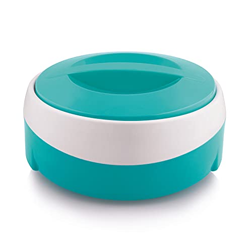 Blueberry's Wave Hygienic 3000 ml Inner Stainless Steel Casserole Hotpot | Food Grade & Best for Gift [Green White] - Image 3