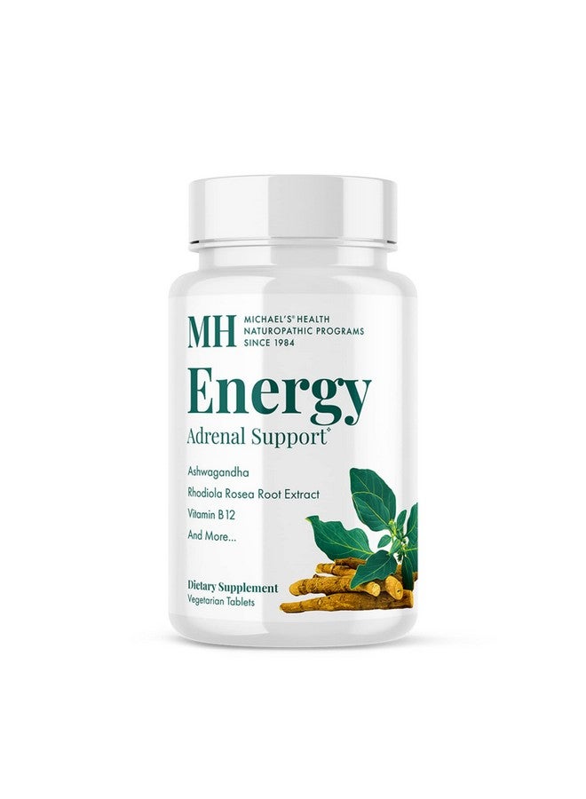 MICHAEL'S Health Naturopathic Programs Energy Adrenal Support - 90 Vegetarian Tablets - Nutrients for Adrenal Support - Kosher - 30 Servings - Image 1