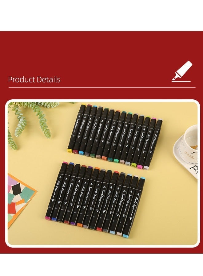 Touch 80-Piece Graphic Marker Pen, Dual Pen Tip Drawing Markers Pen with bag - Image 2