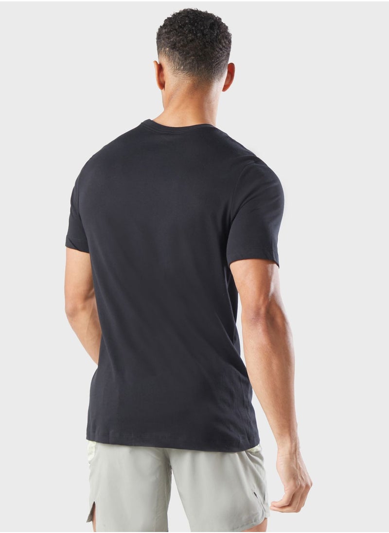 Nike - Dri-Fit Trail Logo T-Shirt - Image 1