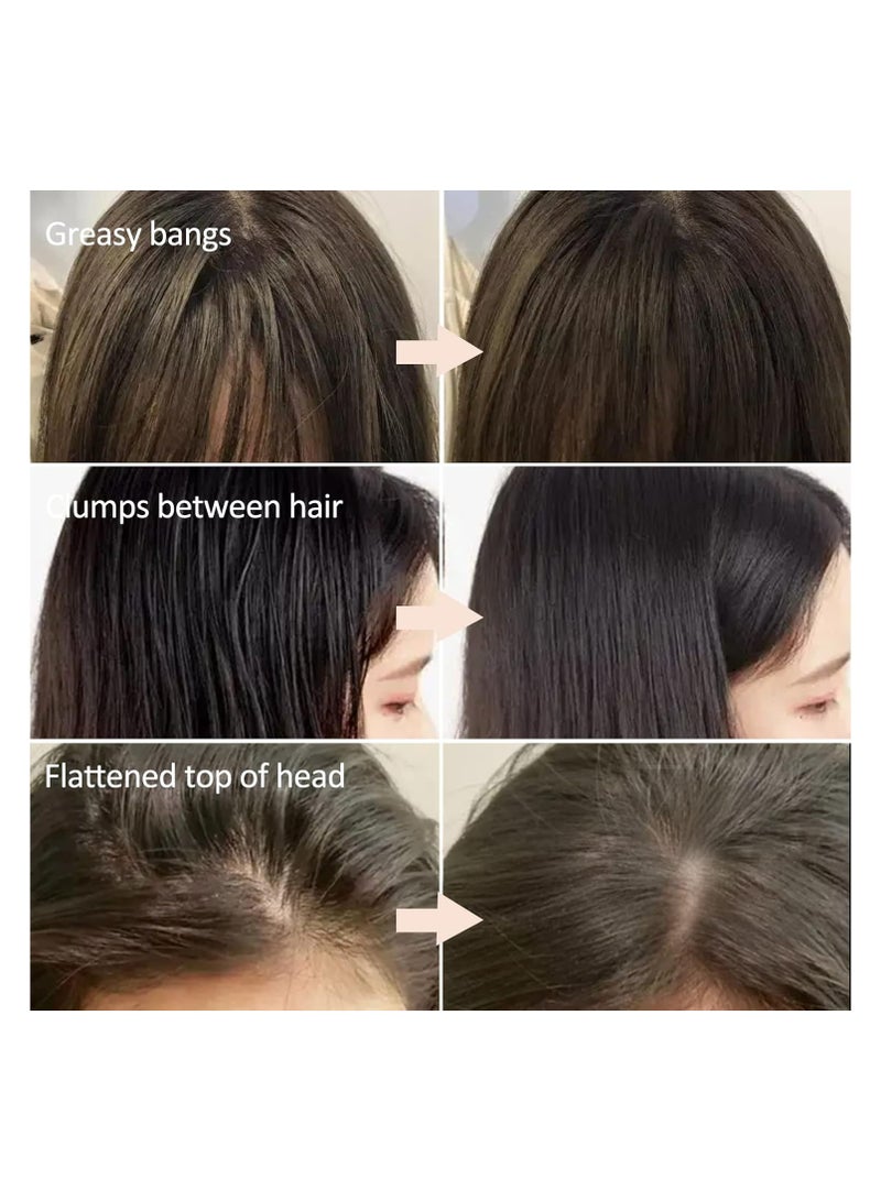 Hairline Powder, Instantly Conceals Hair Loss, Hair Powder for Thin Hair, Root Touch Up Powder Hair Shadow Cover Hair Loss Instantly, Hairline Powder for Women Men, Root Touch Up Hair Powder (White) - Image 5