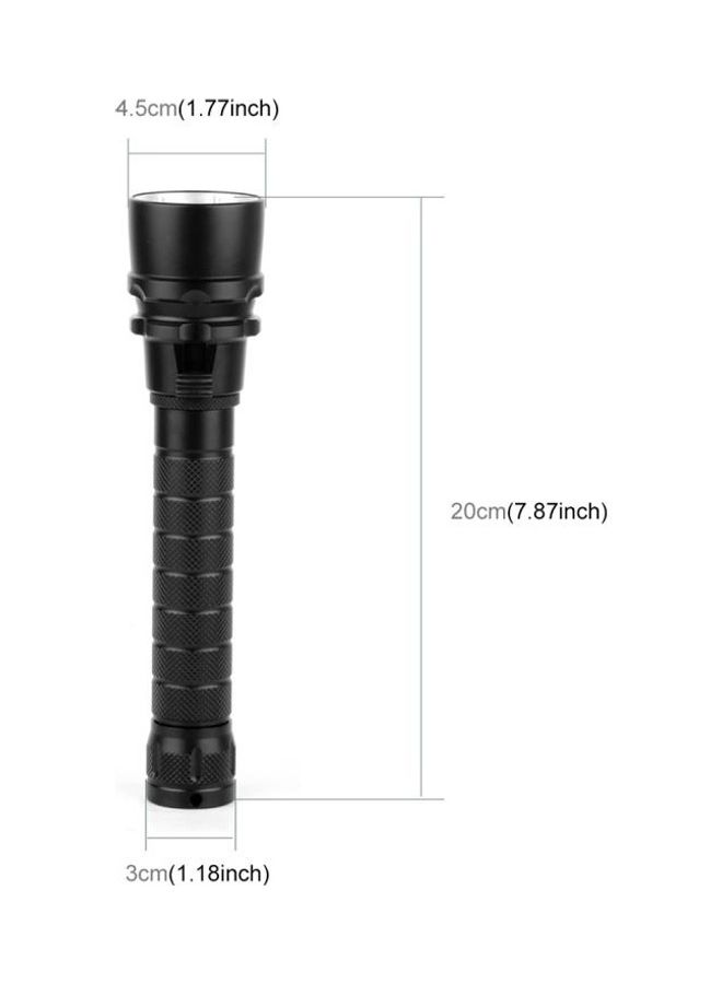 Puluz 1000LM Aluminum Alloy Diving LED Flashlight - Image 3