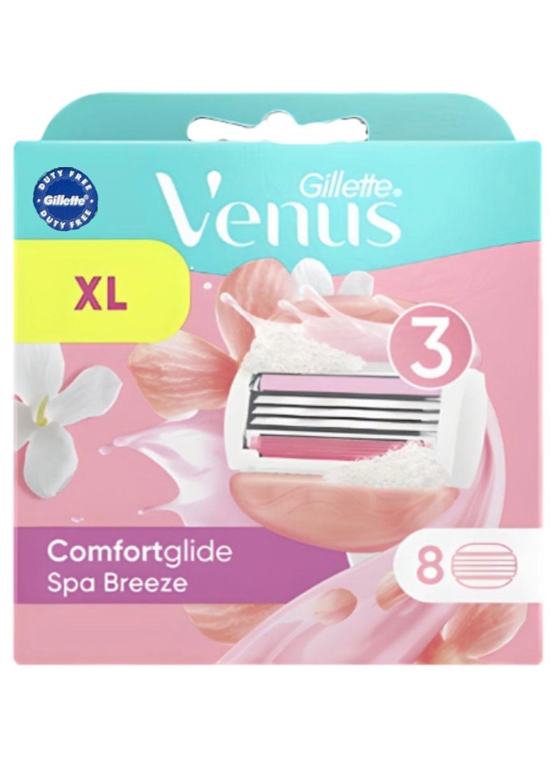 Gillette Venus SPA Breeze Blades 8's - Image 1