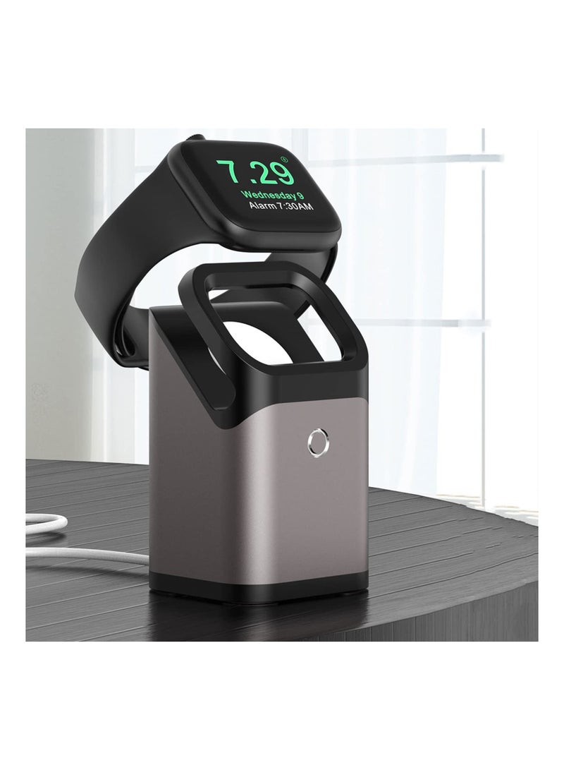 Charger Stand for Apple Watch Iwatch Series 7/6/se/5 Charging Solution for Iwatch7/6/se/5 Charging Dock Station Apple Watch Charger Stand Iwatch Charging Dock Iwatch7 Charging Station for Iwatch7  - Image 2
