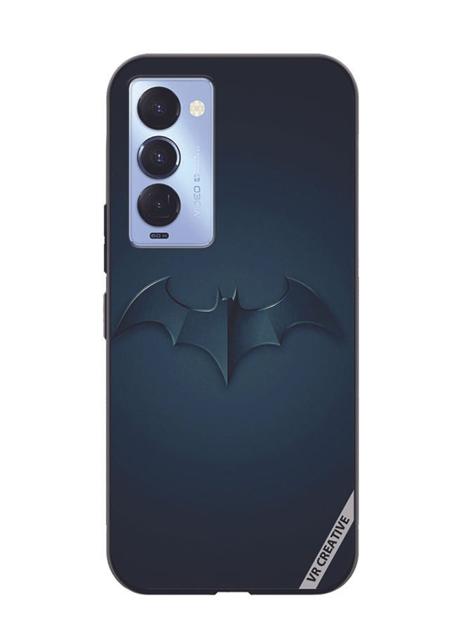 VR CREATIVE غطاء حماية لهاتف Tecno Camon 18/18 P بتصميم خفاش متعدد الألوان - Image 1