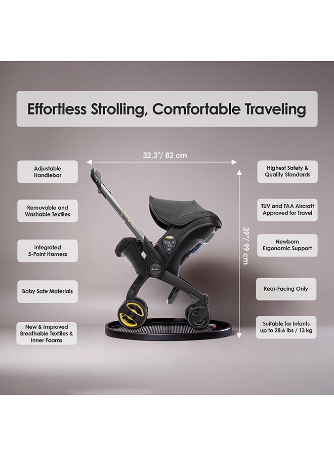 Doona Infant Car Seat - Nitro Black - Image 4