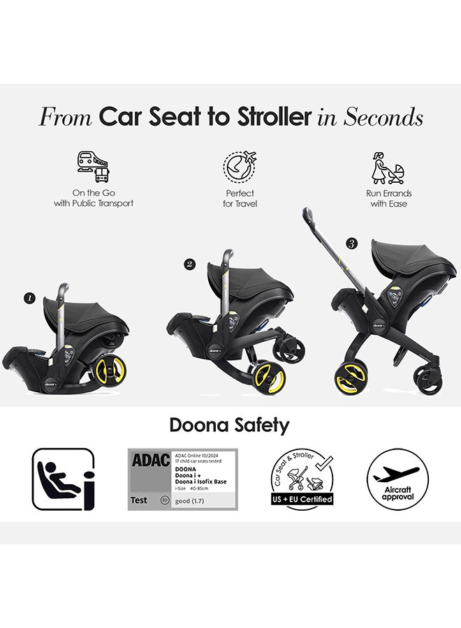 Doona Infant Car Seat - Nitro Black - Image 3