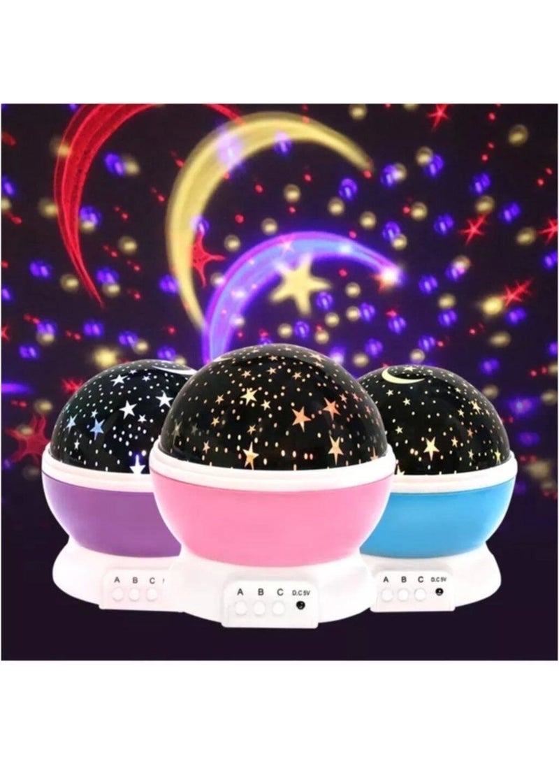 Technosmart Colorful and Rotating Star Master Projection Night Light (Pink)  - Image 3