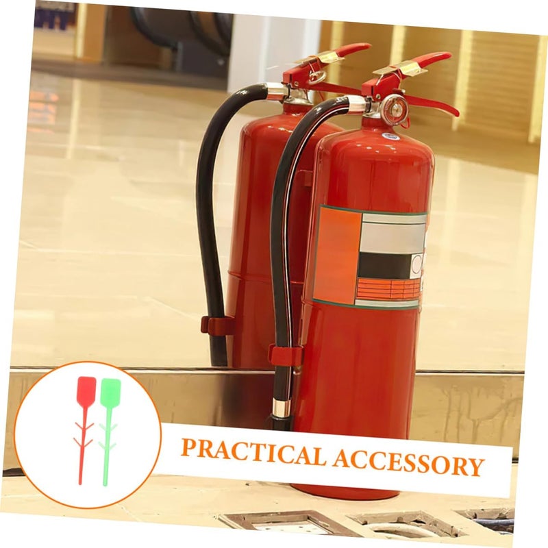 Uonlytech 200pcs Fire Extinguisher Pull Pin Seal Durable Tamper Latch Seal for Fire Safety Equipment with Identification - Image 5