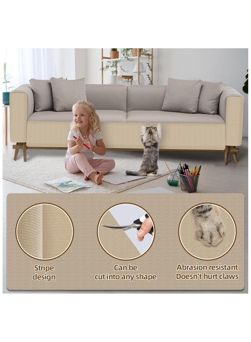 Anna 30x100CM DIY Self-Adhesive Cat Climbing and Scratching Protector for Furniture, Sofas, Walls, and Carpets - Image 4