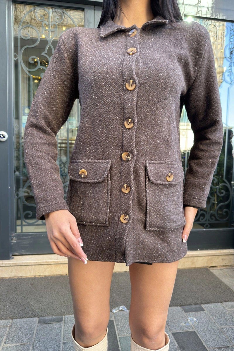 Weshaya Jacket Women Brown - Image 4