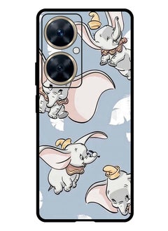 Theodor Protective Case Anti Scratch Shock Proof Bumper Cover For Huawei Nova 11i Baby Elephant Flying  - Image 1
