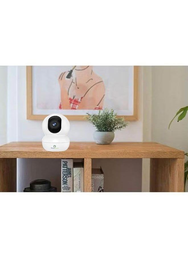 FMAX - Mini Smart FHD 1080 Indoor Wire-Free Camera Black with 64 Memory card - Image 1