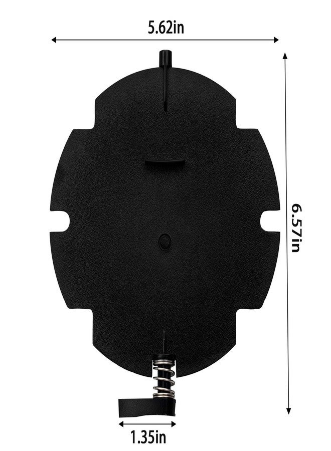 folosem 4332 Humidifier Damper Assembly Kit for Aprilaire Models 400, 500, 550, 550A, 558, 600 Humidifiers - Image 3