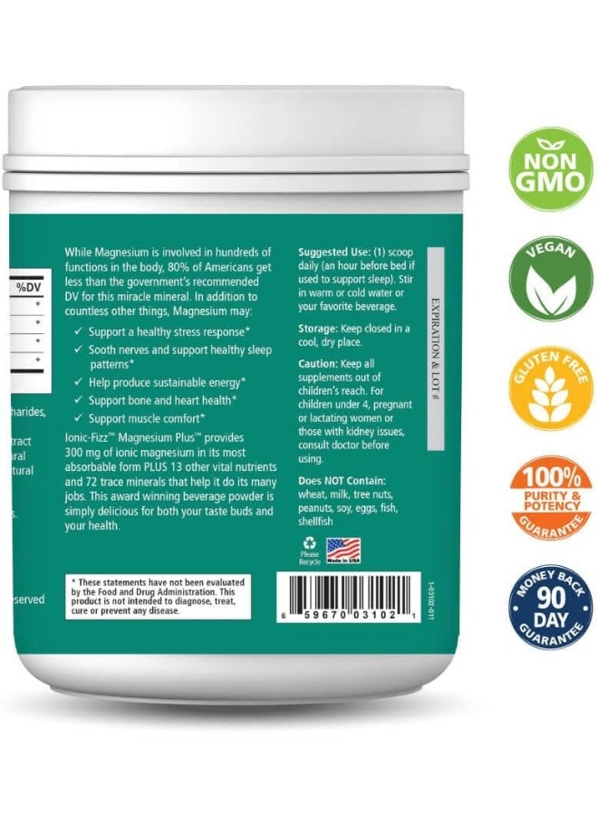 PURE ESSENCE LABS Ionic-Fizz, Magnesium Plus, Mixed Berry, 12.06 oz (342 g) - Image 2