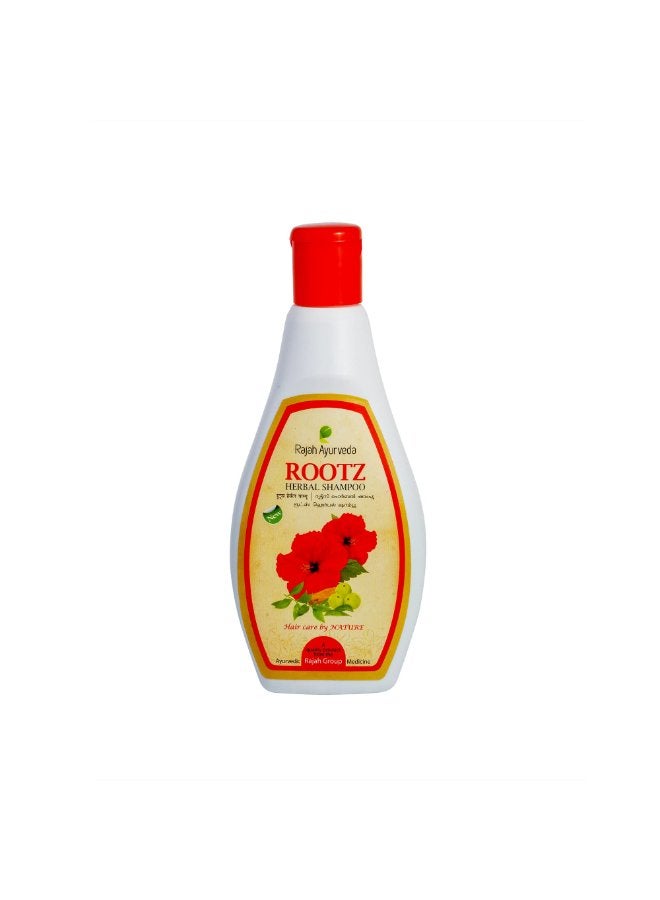 Rajah Ayurveda Rootz- Herbal Shampoo A Purely Natural Hair Treatment, 200ml - Image 1