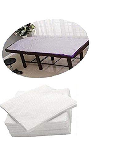Adaamya Disposable Non Woven Bedsheet 10 pc Color - White - Image 2