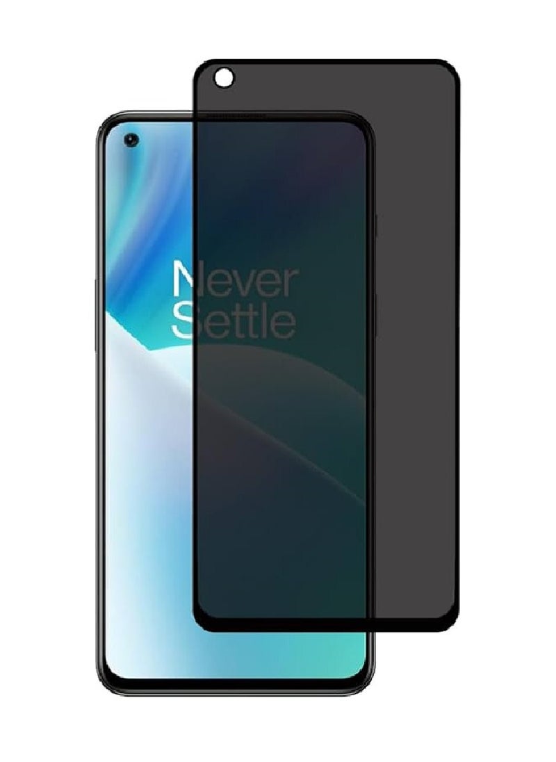 we3 Tempered Glass Screen Protector Anti-Spy Privacy Designed For OnePlus Nord 2T Full Glue Edge to Edge Full Screen Coverage And Bubble Free  - Image 1