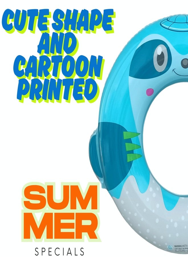 Jukusa Sloth Pool Rings, Baby Pool, Swimming Rings for Kids, Inflatable Tubes, Summer Fun Water Toys for Kids, Party Fun, Beach Outdoor Party Supplies,As Per Available Design (1 PC) - Image 5