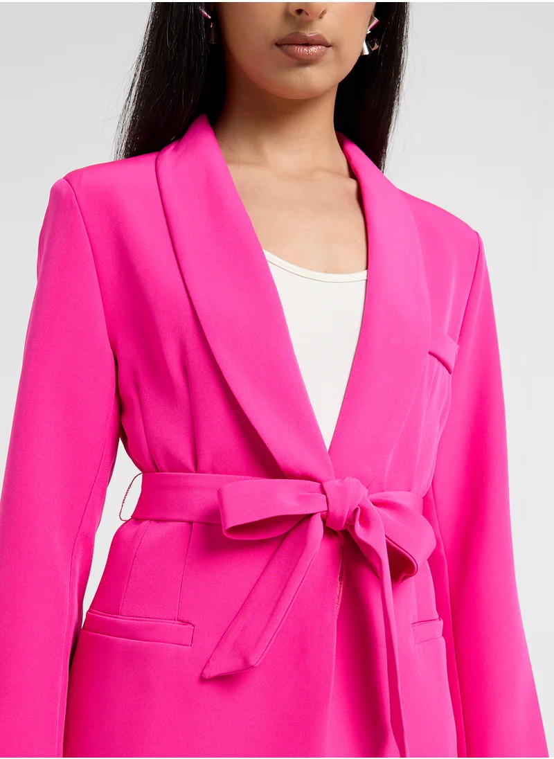 ELLA Belted Blazer